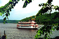 Paddle boat on the St.Croix river